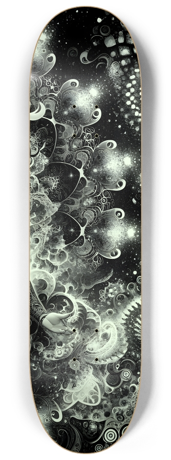 B&W Fractal Woman #9 #3