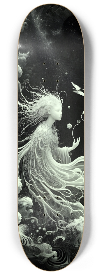 B&W Fractal Woman #10 #1