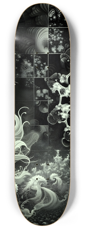 B&W Fractal Woman #10 #2