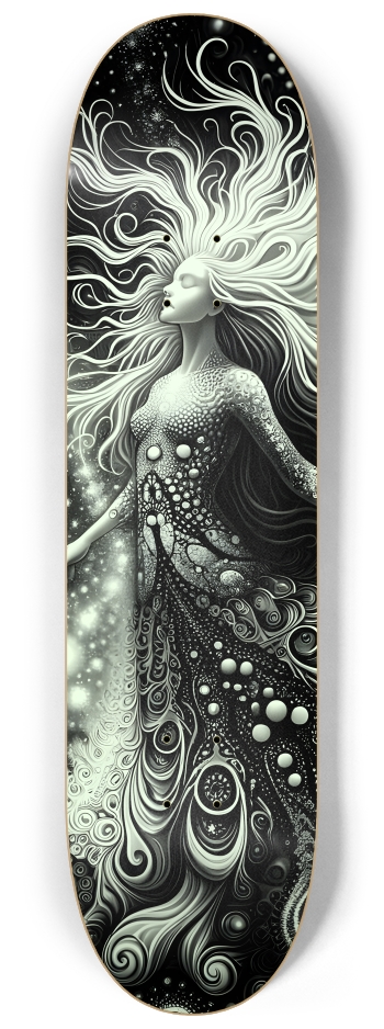 B&W Fractal Woman #12 #2