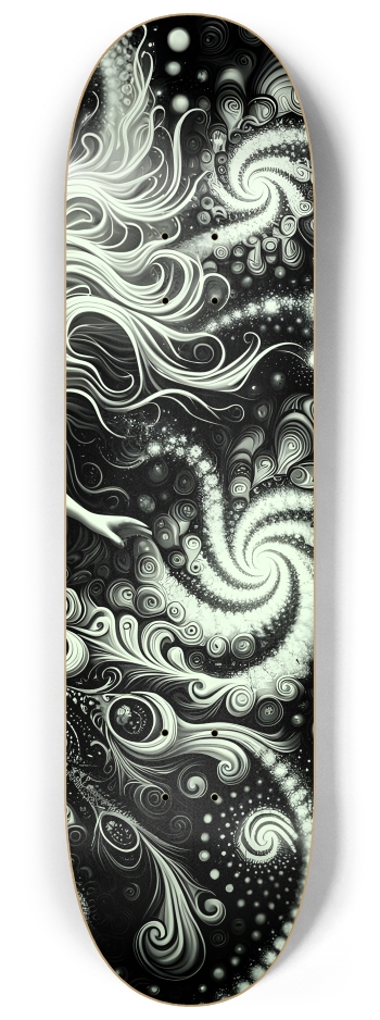 B&W Fractal Woman #12 #3