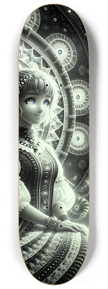 B&W Fractal Woman #23 #2