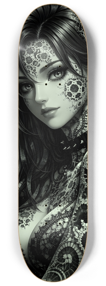 B&W Fractal Woman #44 #2