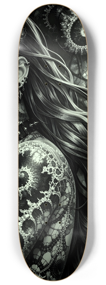 B&W Fractal Woman #44 #3