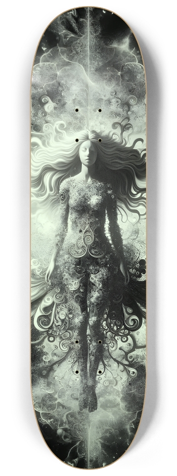 B&W Fractal Woman #39 #2