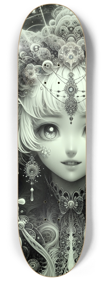 B&W Fractal Woman #33 #3