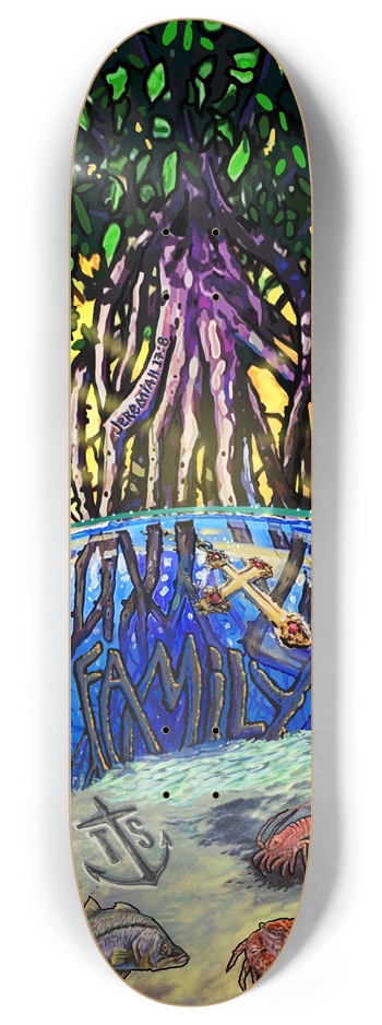 TS Family 8.0 8 Inch Skateboard Deck