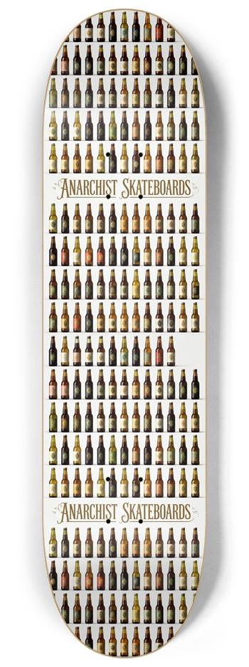 99 bottles of beer on the wall 8-1/4 Skateboard Deck