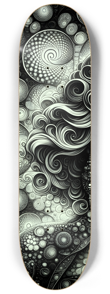 B&W Fractal Woman  #68 #1