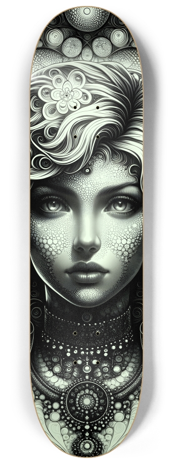 B&W Fractal Woman  #68 #2