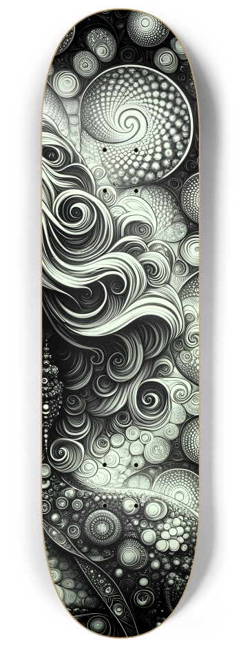 B&W Fractal Woman  #68 #3