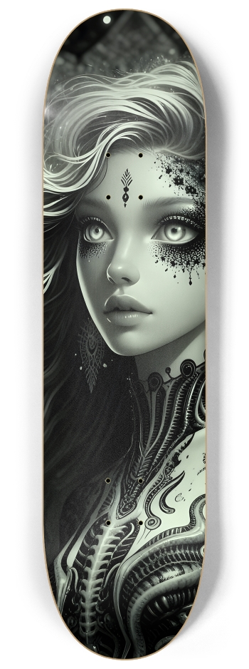 B&W Fractal Woman #48 #2