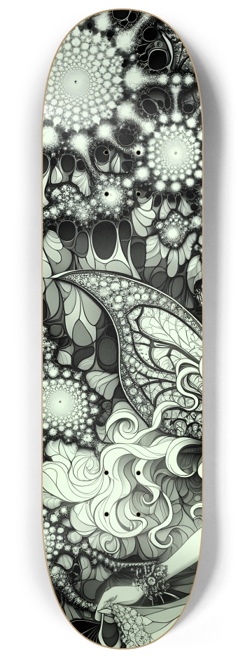 B&W Fractal Woman  #54 #1