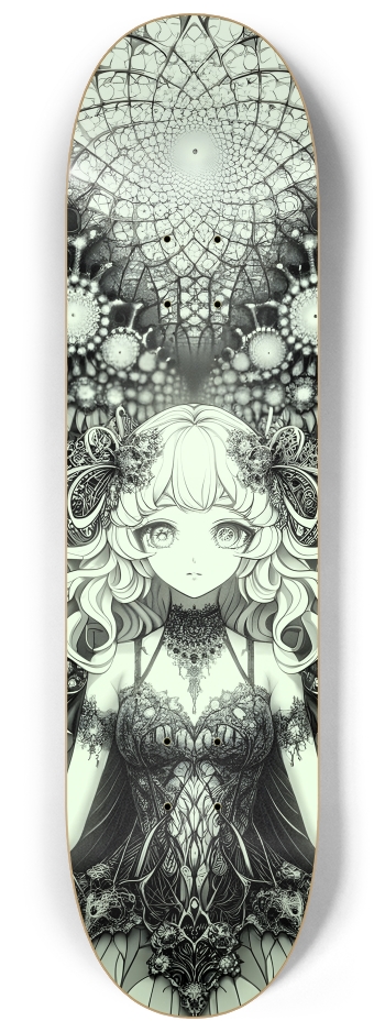 B&W Fractal Woman  #54 #2