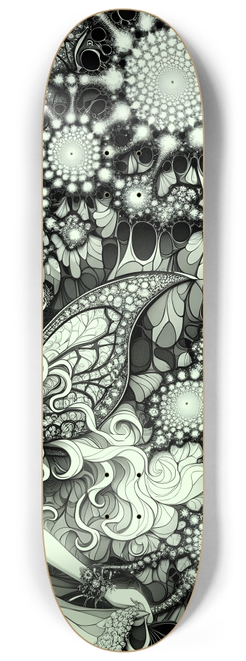 B&W Fractal Woman  #54 #3