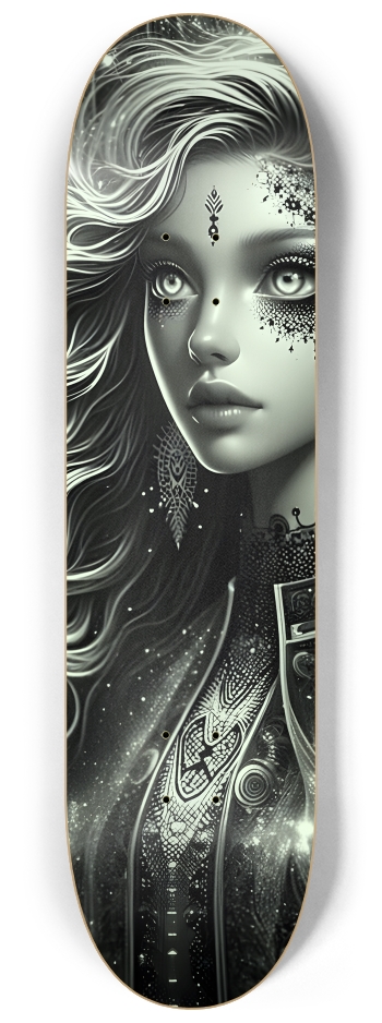 B&W Fractal Woman  #53 #3