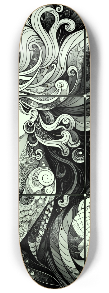 B&W Fractal Woman  #60 #3