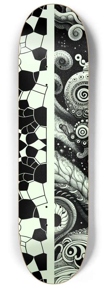 B&W Fractal Woman  #58 #2