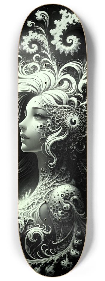 B&W Fractal Woman  #61 #2