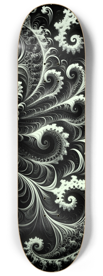 B&W Fractal Woman  #61 #3