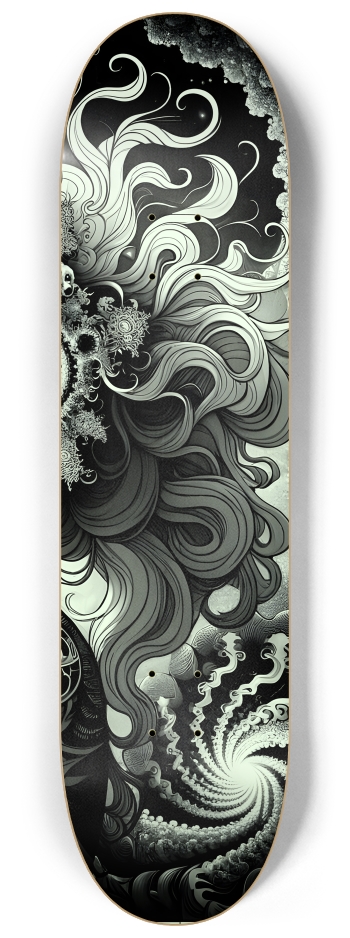 B&W Fractal Woman  #59 #3
