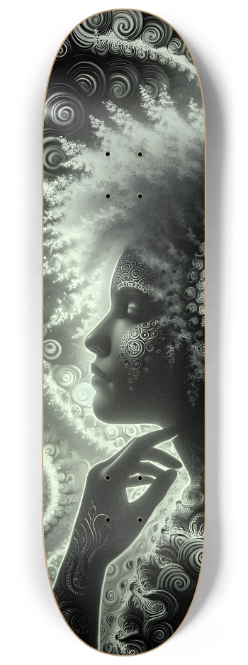B&W Fractal Woman  #57 #3