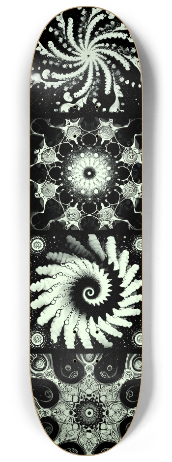 B&W Fractal Woman  #63 #1
