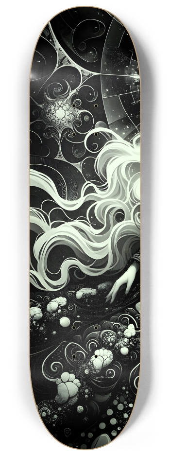 B&W Fractal Woman  #63 #2