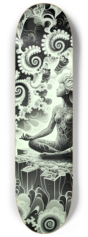 B&W Fractal Woman  #69 #2