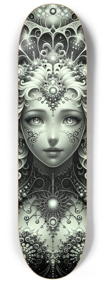 B&W Fractal Woman  #67 #2