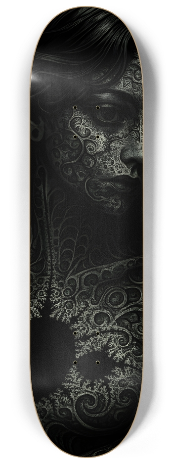 B&W Fractal Woman  #50 #2