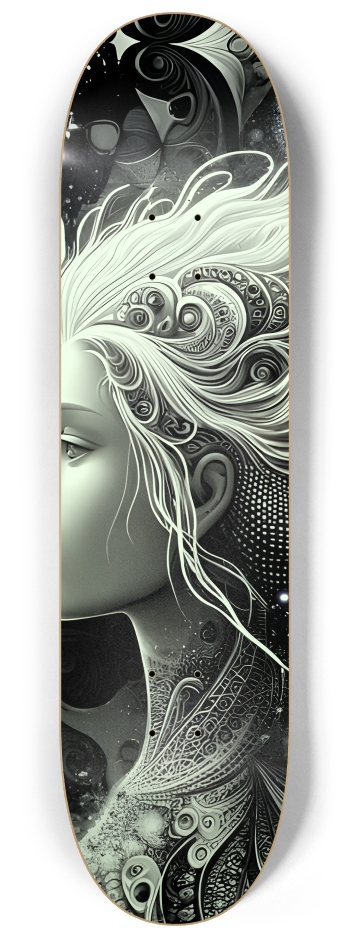 B&W Fractal Woman  #65 #2