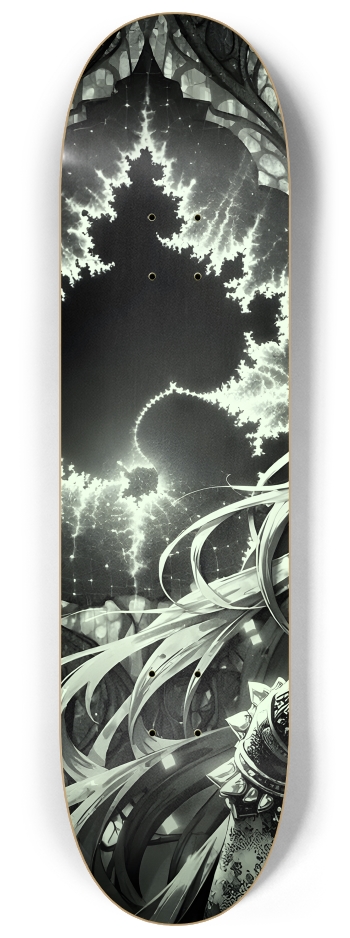 B&W Fractal Woman #49 #1