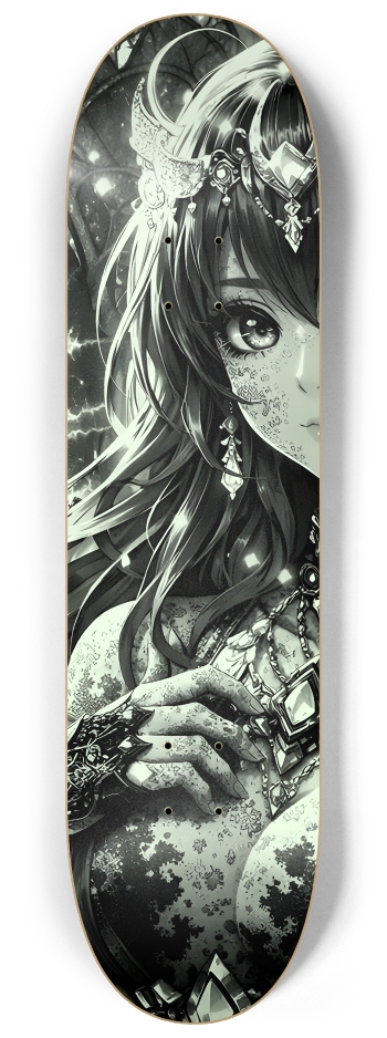 B&W Fractal Woman #49 #2