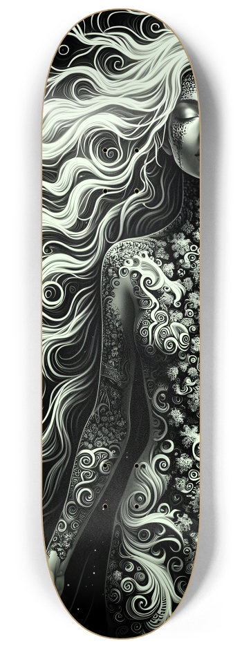 B&W Fractal Woman  #62 #2