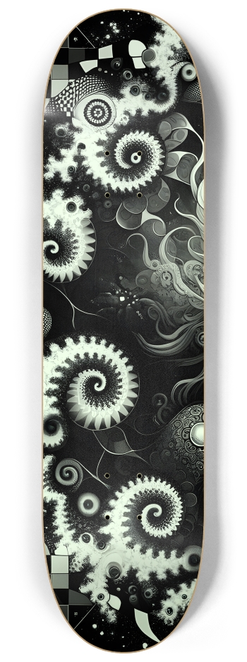 B&W Fractal Woman  #55 #1