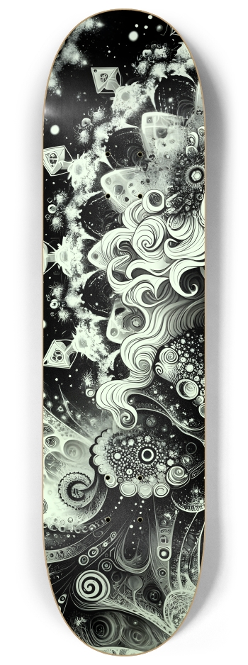 B&W Fractal Woman  #52 #2