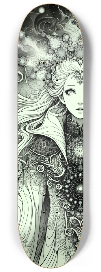 B&W Fractal Woman  #66 #3