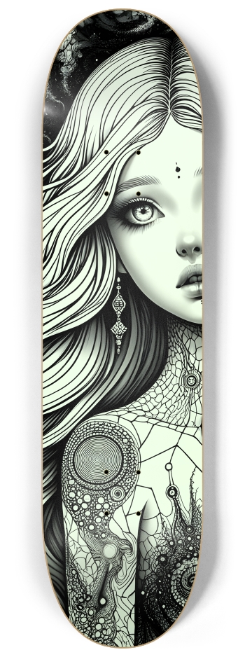 B&W Fractal Woman #111 #3