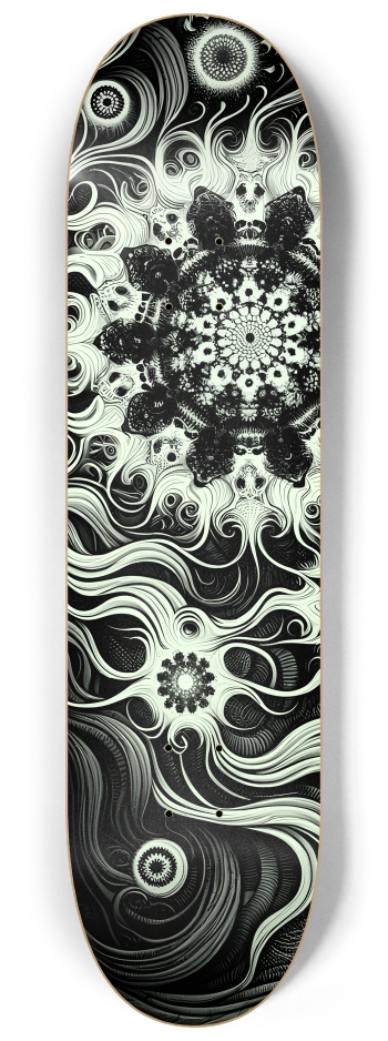 B&W Fractal Woman #99 #3