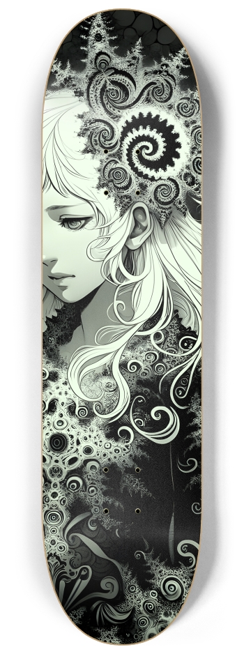 B&W Fractal Woman #74 #3
