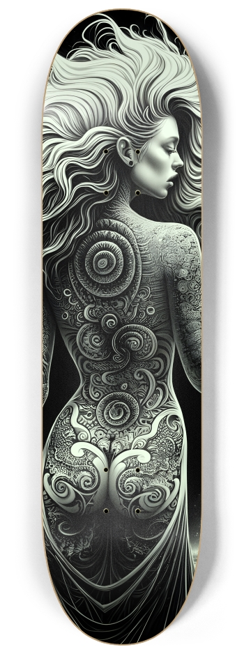 B&W Fractal Woman #82 #3