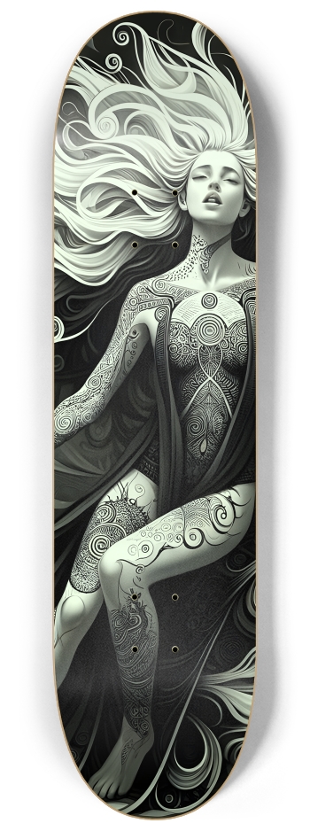 B&W Fractal Woman #104 #3