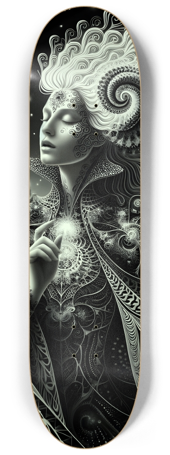 B&W Fractal Woman #78 #1