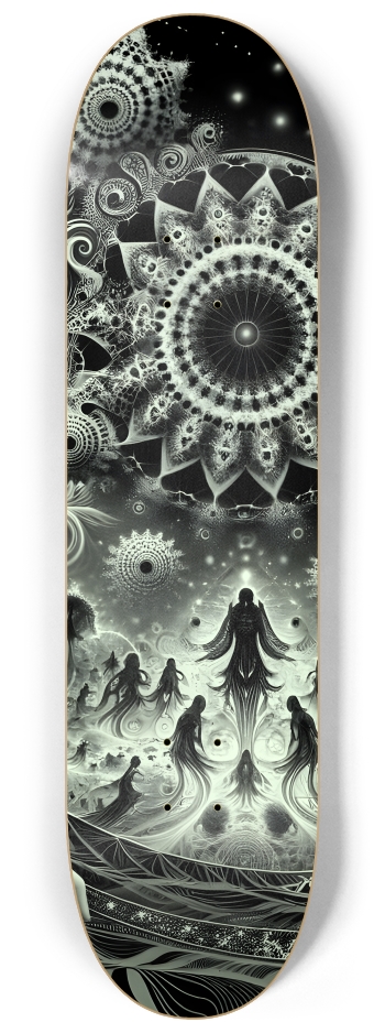 B&W Fractal Woman #78 #3