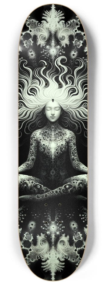 B&W Fractal Woman #80 #2