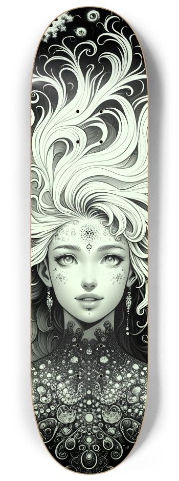B&W Fractal Woman #71 #2