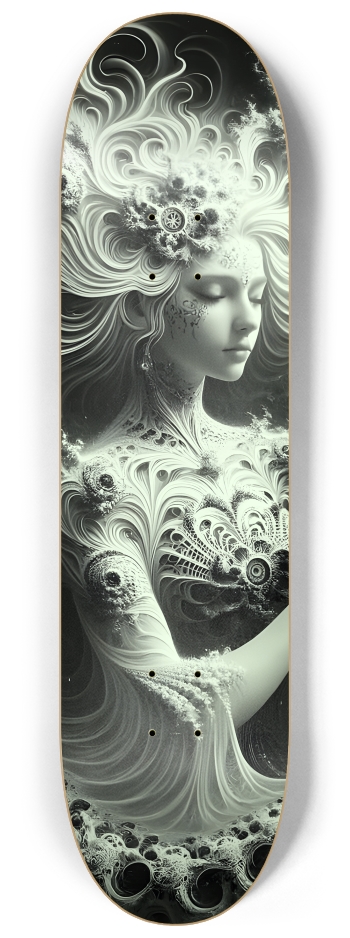 B&W Fractal Woman #101 #1