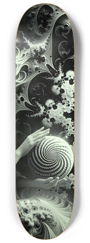 B&W Fractal Woman #101 #2