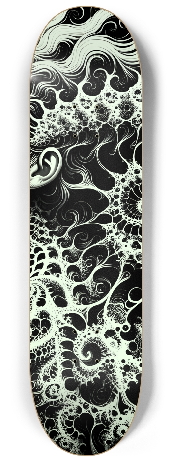 B&W Fractal Woman #93 #2